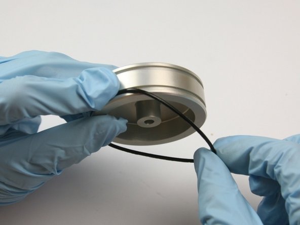 Remove the second O-ring from the piston groove.