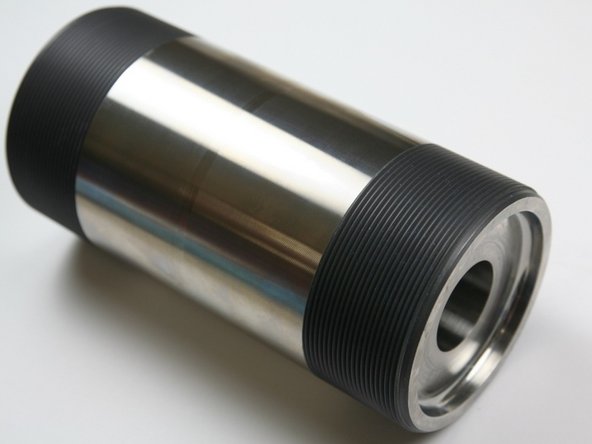 Visually inspect the high-pressure cylinder bore at both ends.