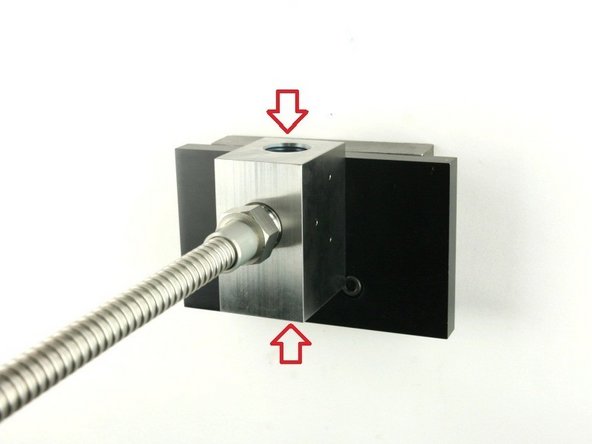 Visually inspect the top and bottom of the valve bore for cracks/blemishes. If excessive wear or cracks are visible, replace the  valve body.