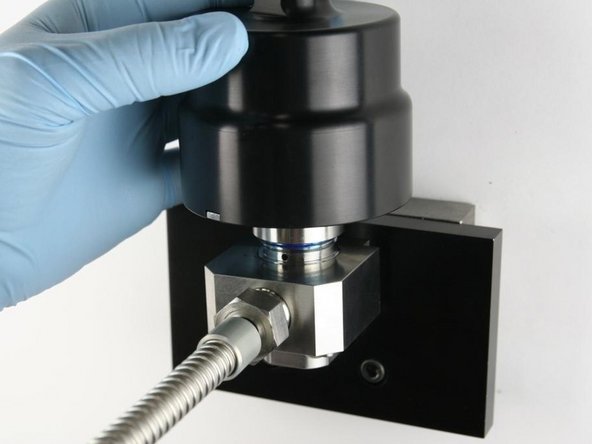 Thread the actuator onto the valve body.