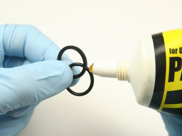 Apply an O-ring lubricant to the O-ring and back-up ring.