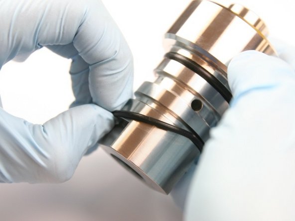 Remove the outer O-ring from the check valve body.