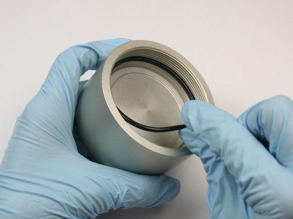 Put the O-ring into the groove on the inside of the actuator housing.