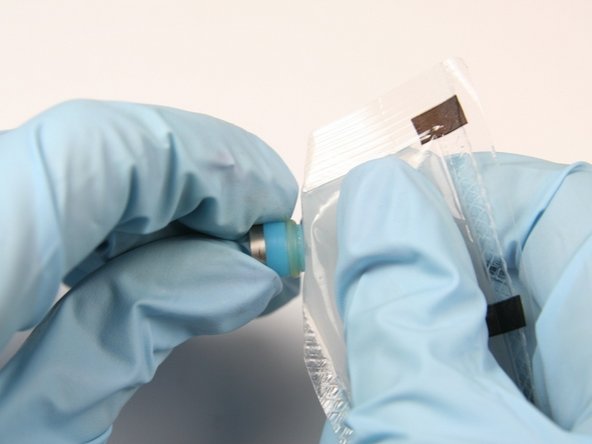 Put a high-vacuum grease onto the high-pressure seal.