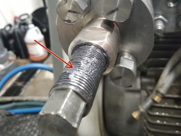 Keep screw lubricated with MOLYKOTE® BR-2 Plus or similar