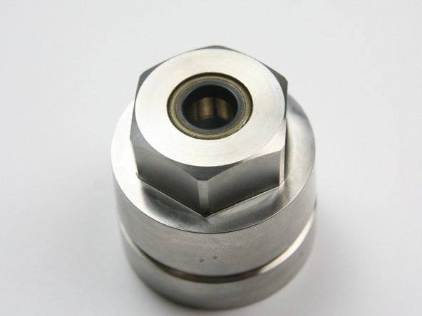 make sure the wiper sits just below the top of the cavity.