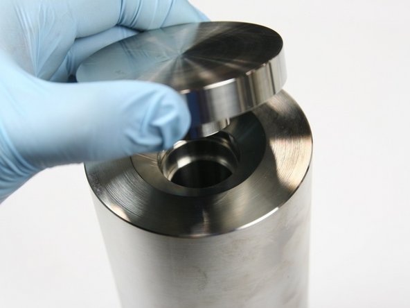 Flip cylinder over and remove seal installation spacer tool