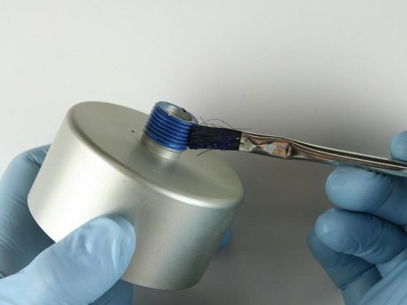 Apply Blue Goop to the actuator threads.