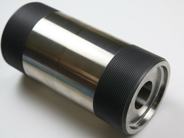 Visually inspect the high-pressure cylinder bore at both ends.