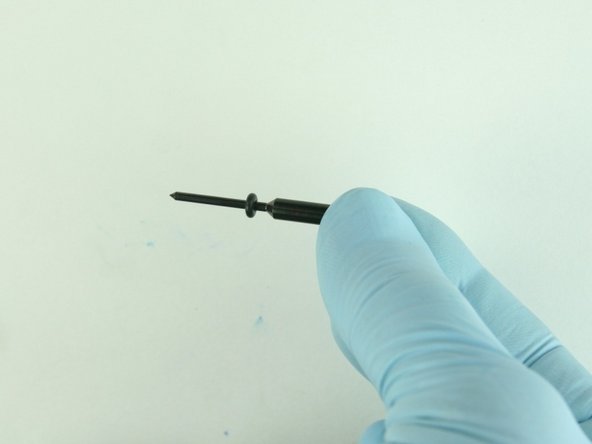 Slide the O-ring on to the point of the valve stem.