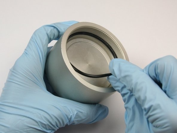 Remove the largest O-ring from the actuator housing.