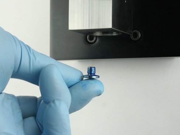 Put the seat into the bottom of the valve body.