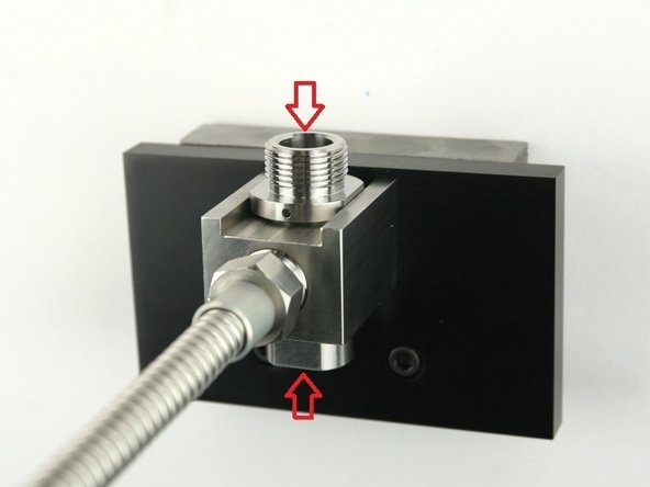Visually inspect the top and bottom of the bore for cracks/blemishes. If excessive wear or cracks are visible, replace the valve body.