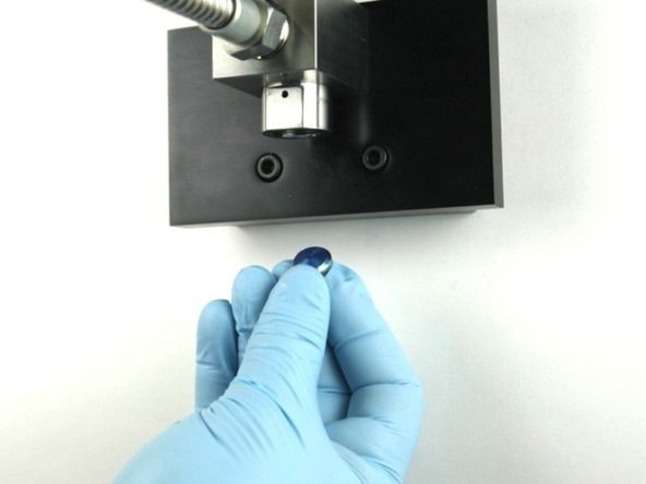 Put the high-pressure seat at the  bottom of the valve body.