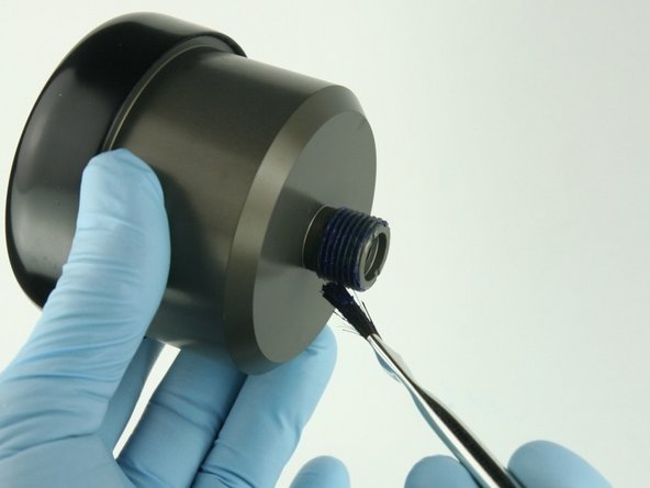 Apply Blue Goop to the actuator threads.