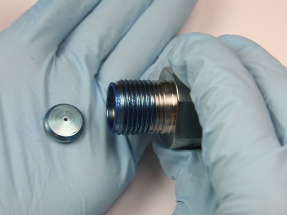 Remove Seat from bleed down valve body