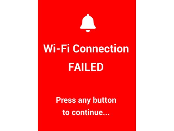 To exit the Settings menu and return to the Main screen, press and hold the LEFT ARROW