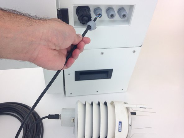 Disconnect power from the monitor.