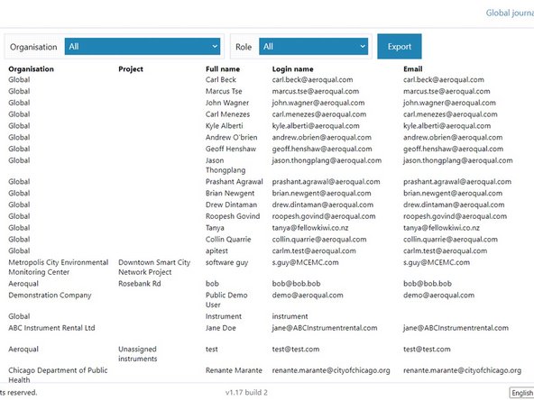 Select  Users from the side menu.