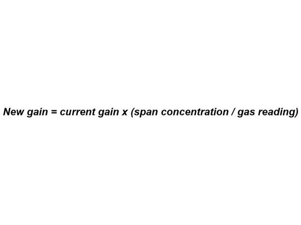 If you're using the Manual Entry area to upload gain adjustments, you need to calculate your new gain using the equation shown.