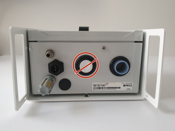 Never directly touch the exposed NO2 sensor at the bottom. If it becomes disconnected from your replacement sensor assembly, grip the sides of it when reconnecting.