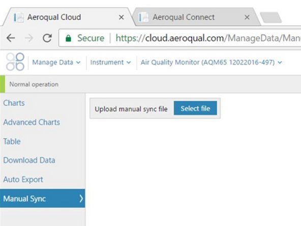 When you have a connection to Cloud, you can upload the files one by one.