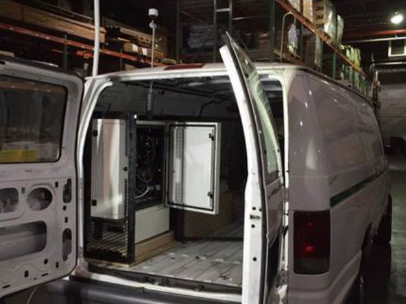 Alternatively, you can install a monitor in a van for mobile monitoring.