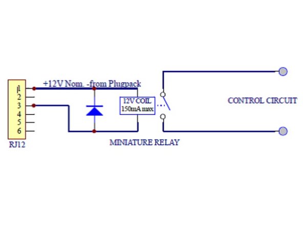 To switch to 12V output, wire to pins: