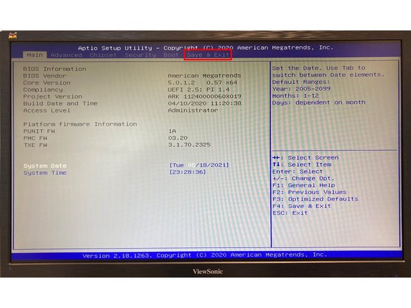 Power up the device by connecting 12V. If boot up doesn't automatically occur because the LED is ORANGE, go back to Step 3