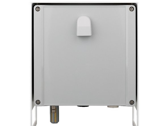 Rotate the aerial back to its original position.