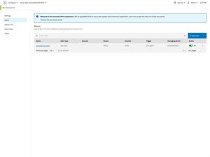 Manage alerts - View, Edit, Clone, Delete (new)