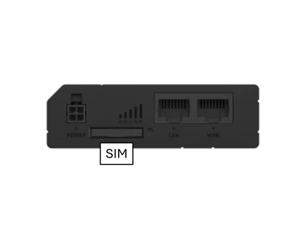 Most SIM cards from local telecom companies will work with the RUT241 modem.