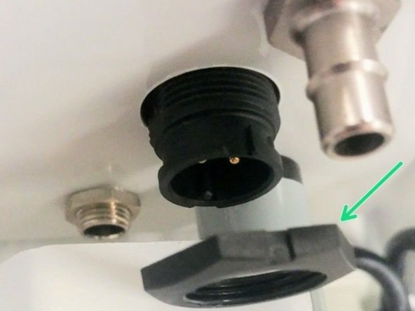 If you haven't already done so to insert the SIM card, remove the front cover by loosening all 4 screws (they won't come out of the casing).