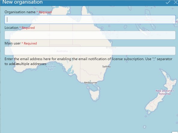 Another way to track licenses that are due to expire is to set up an email alert for each organization.