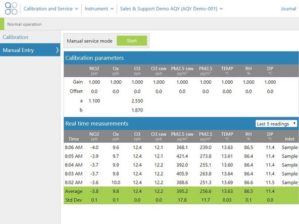 Once they're uploaded, validate the calibration by continuing to run the AQY 1 at the regulatory station and collecting 2-3 days of data.