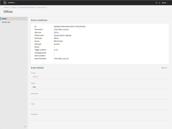 Users can add additional context to the Event, such as: