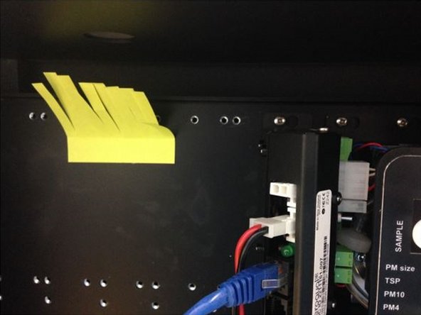 Switch on mains AC power.