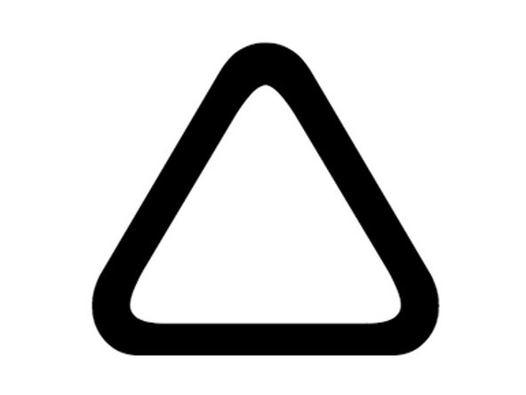 When data logging is active, a triangle   appears on the main display screen. The fill of the triangle indicates how much data is logged: