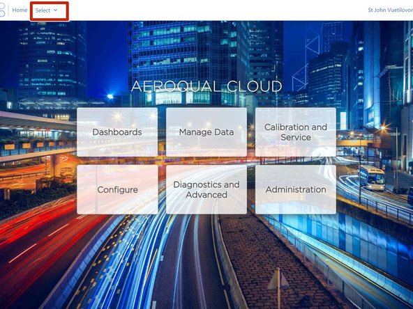 Click Select and use the navigation pane to find your monitor.
