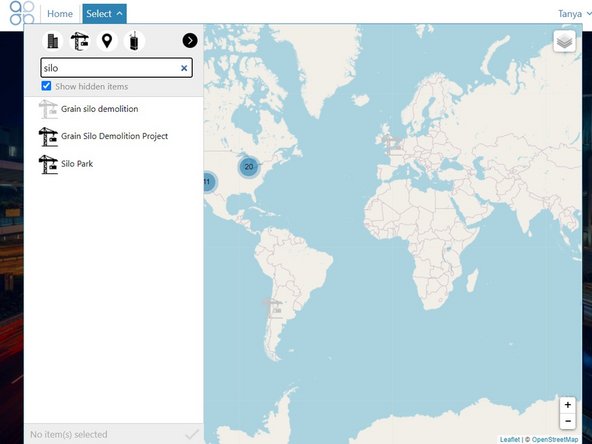 To include items that've been hidden, select Show hidden items.