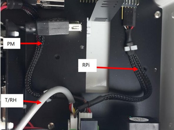 Re-connect the data connections to the correct terminals.
