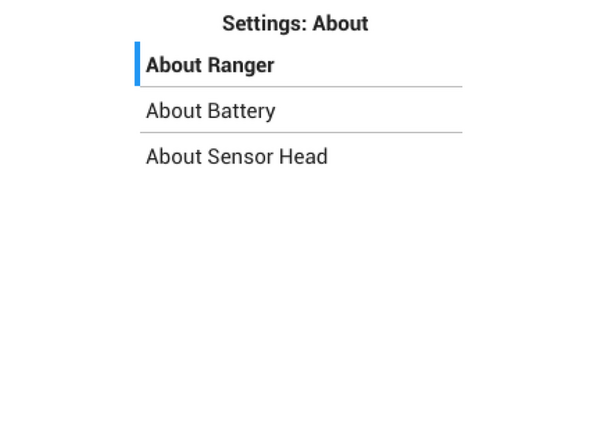 Enter the Settings menu