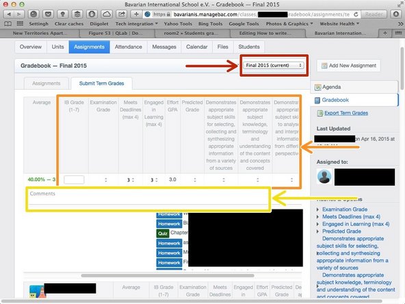 Ensure the term is correct (it should be by default)