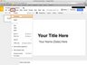 How to Animate the Presentation