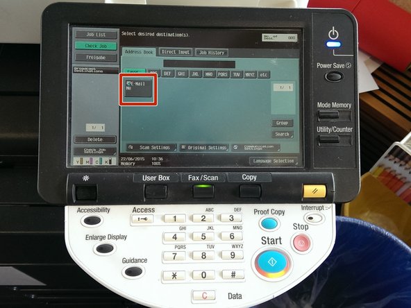 Click on &quot;email me&quot;