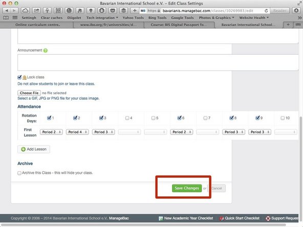 Scroll down to the bottom of the page