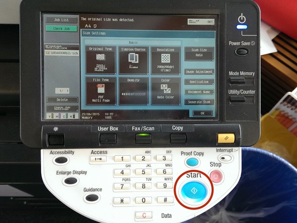 Click on &quot;Start&quot;