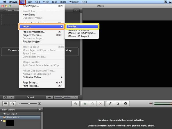 Click &quot;File&quot;