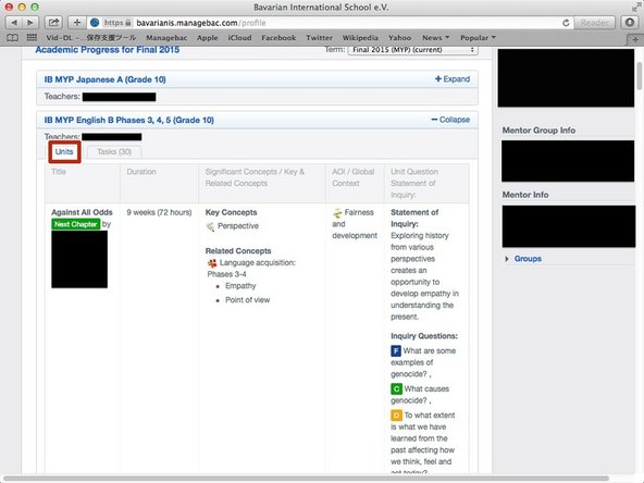 Click &quot;Units&quot; tab. It will show its unit below.