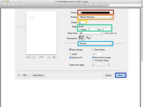 You can select the place to copy.